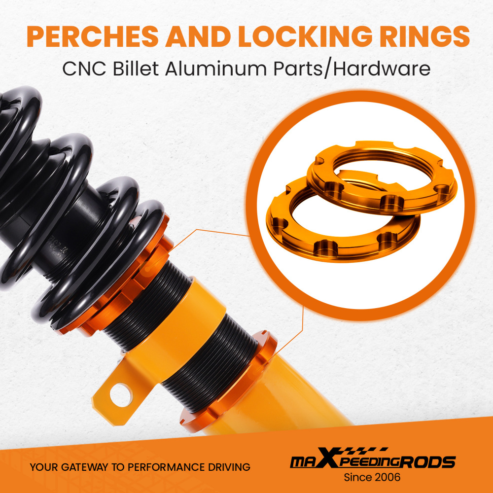 MaXpeedingrods ShocksStruts Coilovers compatible for Buick Century compatible for Regal Allure Impala lowering kit