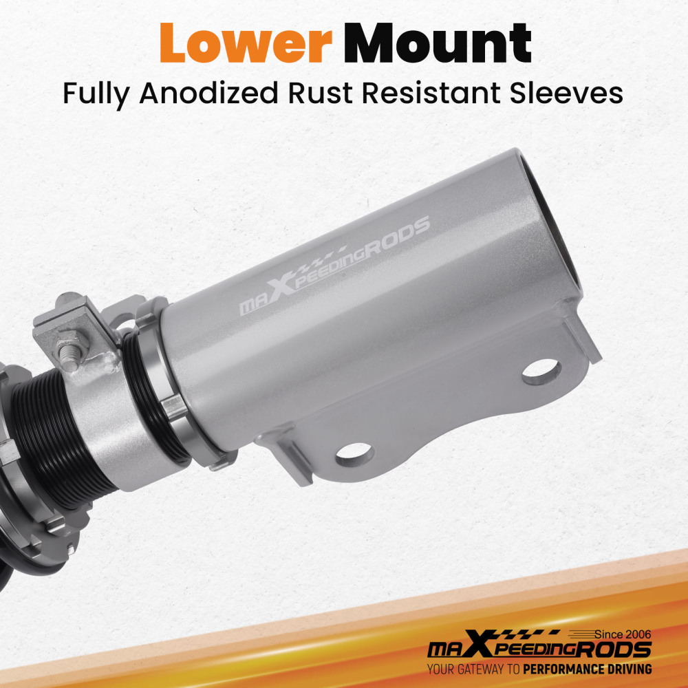 Compatible for Buick 97 - 09 Adjustable Height Shock Absorber Grey Tuning Coilover Kits lowering kit