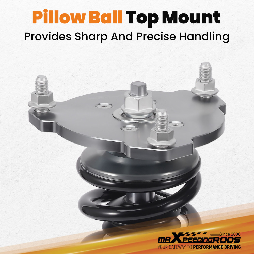 Compatible for Buick 97 - 09 Adjustable Height Shock Absorber Grey Tuning Coilover Kits lowering kit