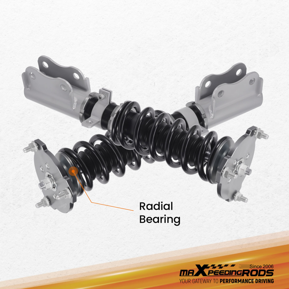 Compatible for Buick 97 - 09 Adjustable Height Shock Absorber Grey Tuning Coilover Kits lowering kit