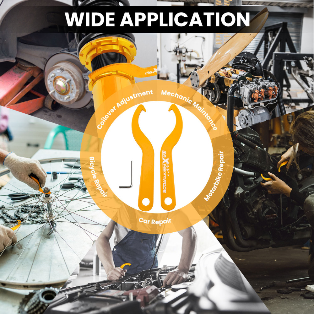 Coilover C Spanners Racing Coilovers compatible for Toyota BMW Nissan Honda Holden Tool