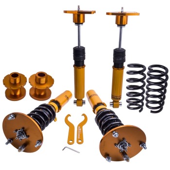24 Adjustable Damper Shocks Struts Coilover Kit compatible for BMW 1 SERIES F20 F21 Lowering Kit