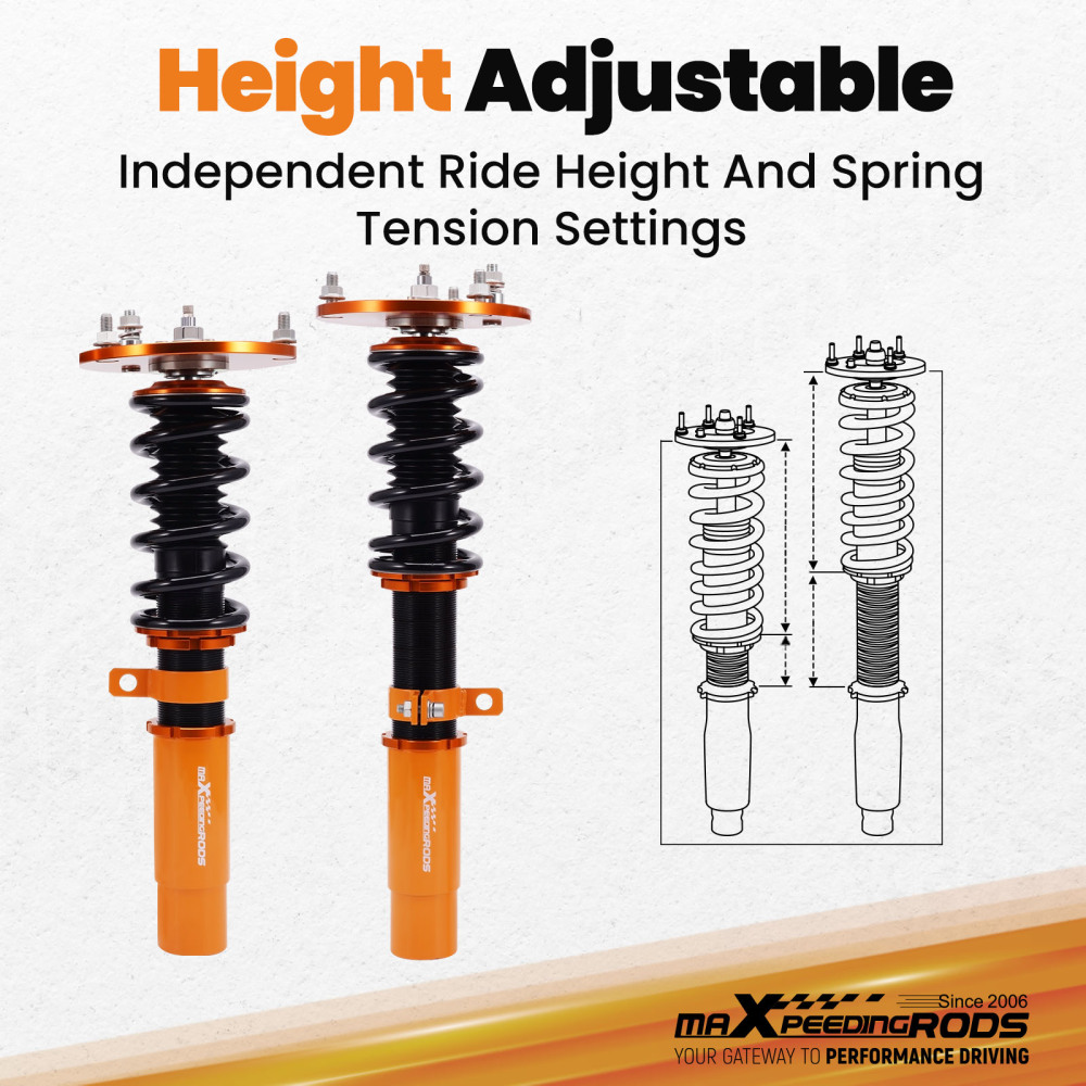 Coilover Suspension Struts compatible for BMW 1 Series F20/F21 2011-2019 Shock Absorber