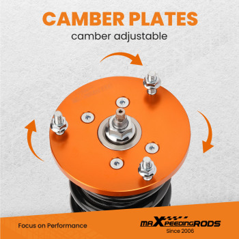 Coilover Suspension Kits compatible for BMW Z4 (E85) 2002-2008 Adj. Damper Shock 4pcs lowering kit