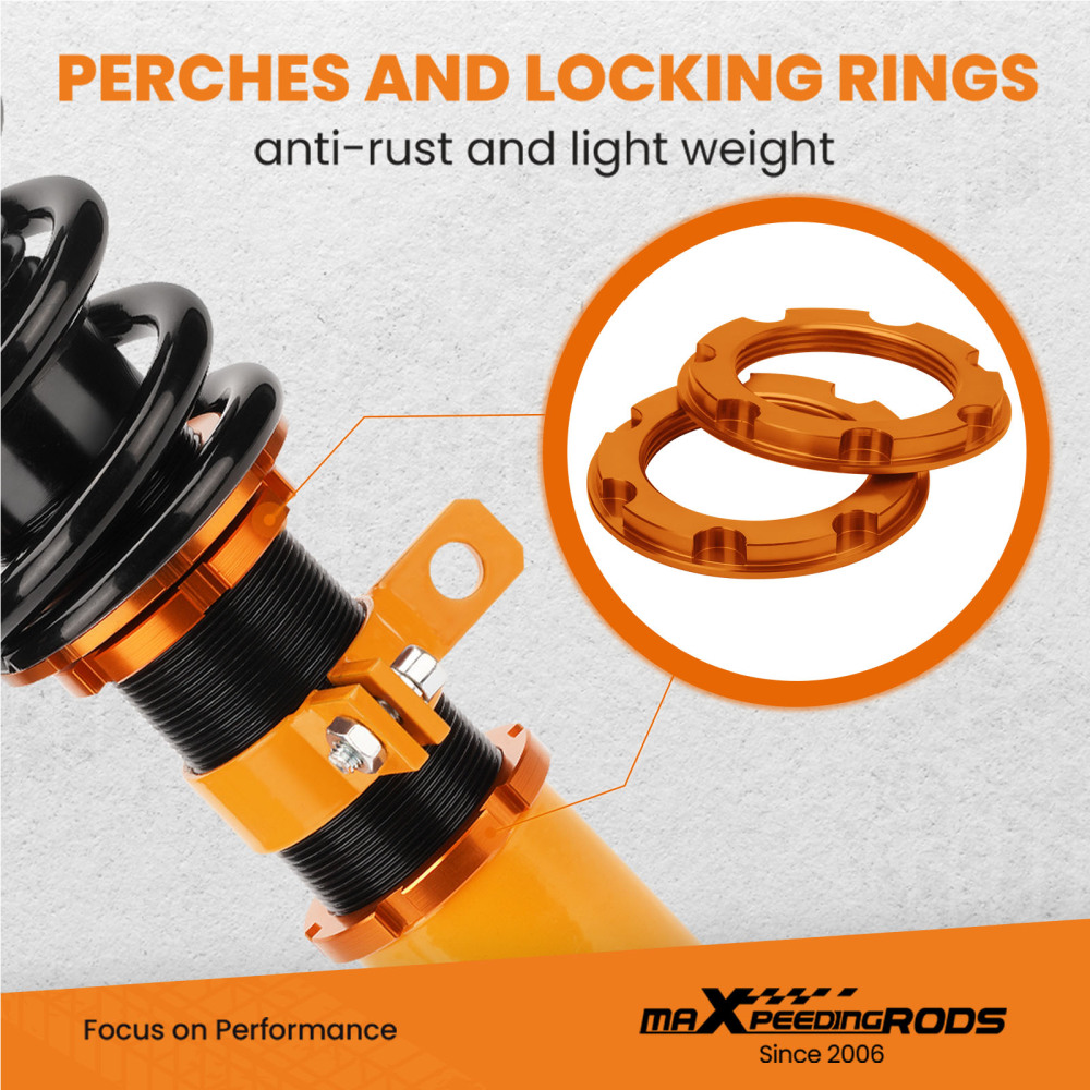 Full Coilover Kits compatible for BMW Z4 (E85) 2002-2008 24 Ways Adjustable Shock Absorbers