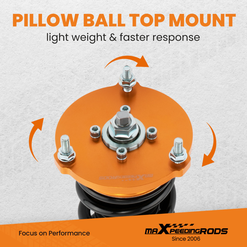 Ammortizzatore Coilover compatibile per BMW 5 Series F10 F18 10-16 (Compatibilità:Compatibile per BMW [F10]) Lowering Kit