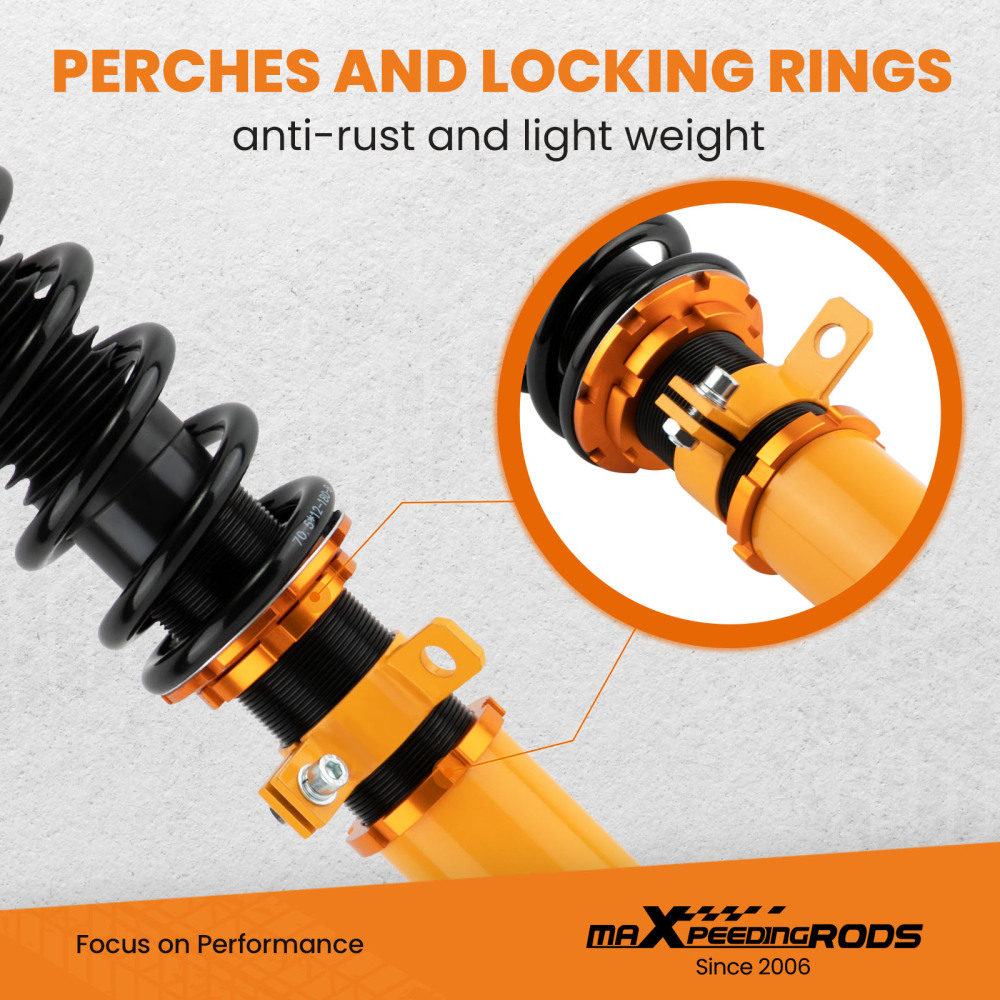 Ammortizzatore Coilover compatibile per BMW 5 Series F10 F18 10-16 (Compatibilità:Compatibile per BMW [F10]) Lowering Kit