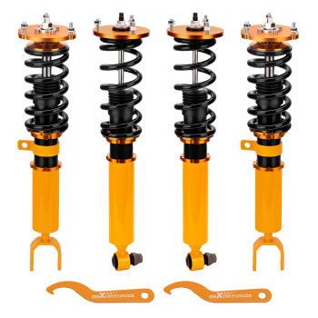 Coilover Kits Compatible for BMW 5 (F10) Sedan(01/2009-10/2016) Adj. Height Shock Absorbers lowering kit