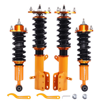 Kit coilover per ammortizzatori compatibile per Dodge Caliber 2007 - 2012 24 Ways Adj Damper Ammortizzatori Lowering Kit