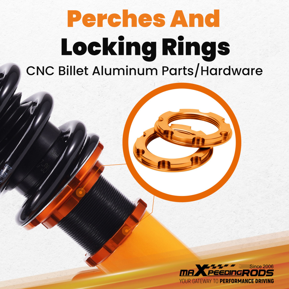 24 ways adjustable damper Coilover kit compatible for Jeep Compass MK compatible for Patriot 2007-2010