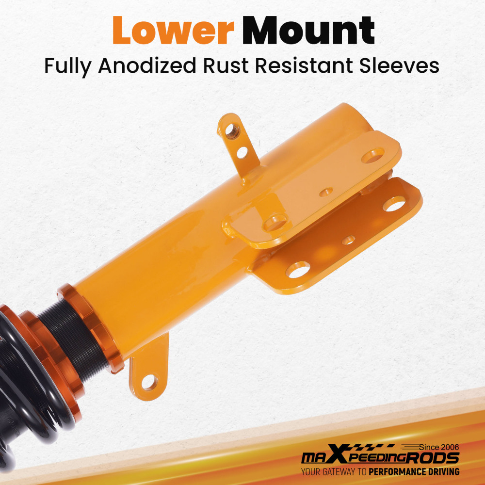 Coilovers Suspension Struts compatible for Dodge Caliber 2007-2012 Patriot (MK) Compatible for FWD Compass