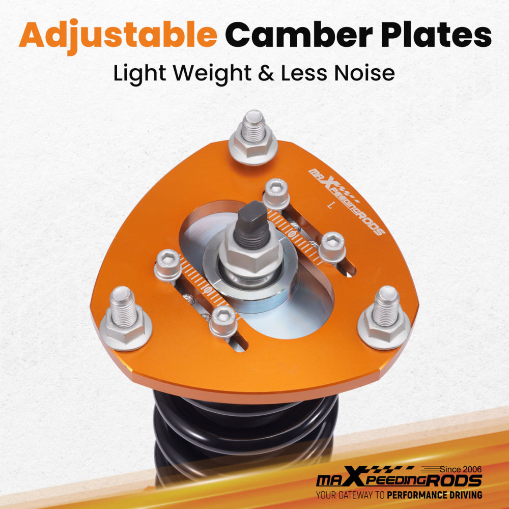 Coilovers Suspension Struts compatible for Dodge Caliber 2007-2012 Patriot (MK) Compatible for FWD Compass