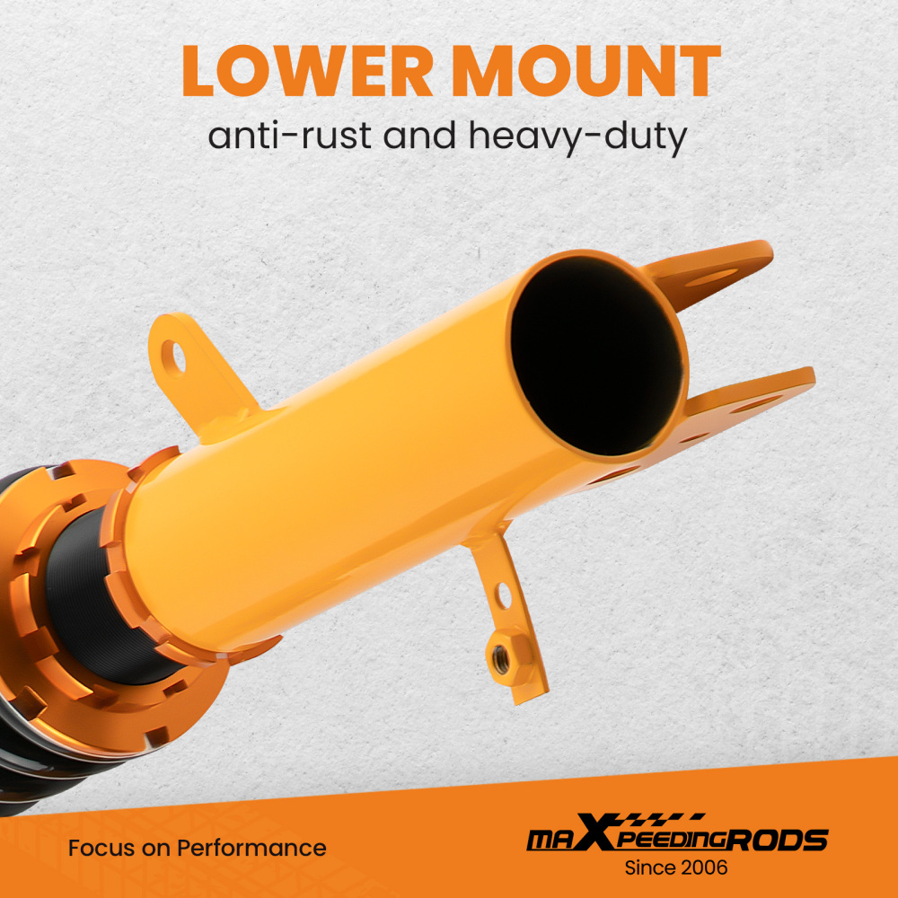 2007 - 2010 compatible for Jeep Patriot (MK) Compatible for FWD Adjustable Height Shocks Strut Coilover Kits Lowering Kit