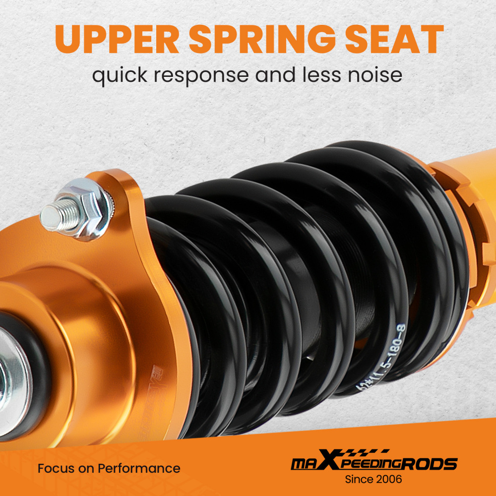 2007 - 2010 compatible for Jeep Patriot (MK) Compatible for FWD Adjustable Height Shocks Strut Coilover Kits Lowering Kit