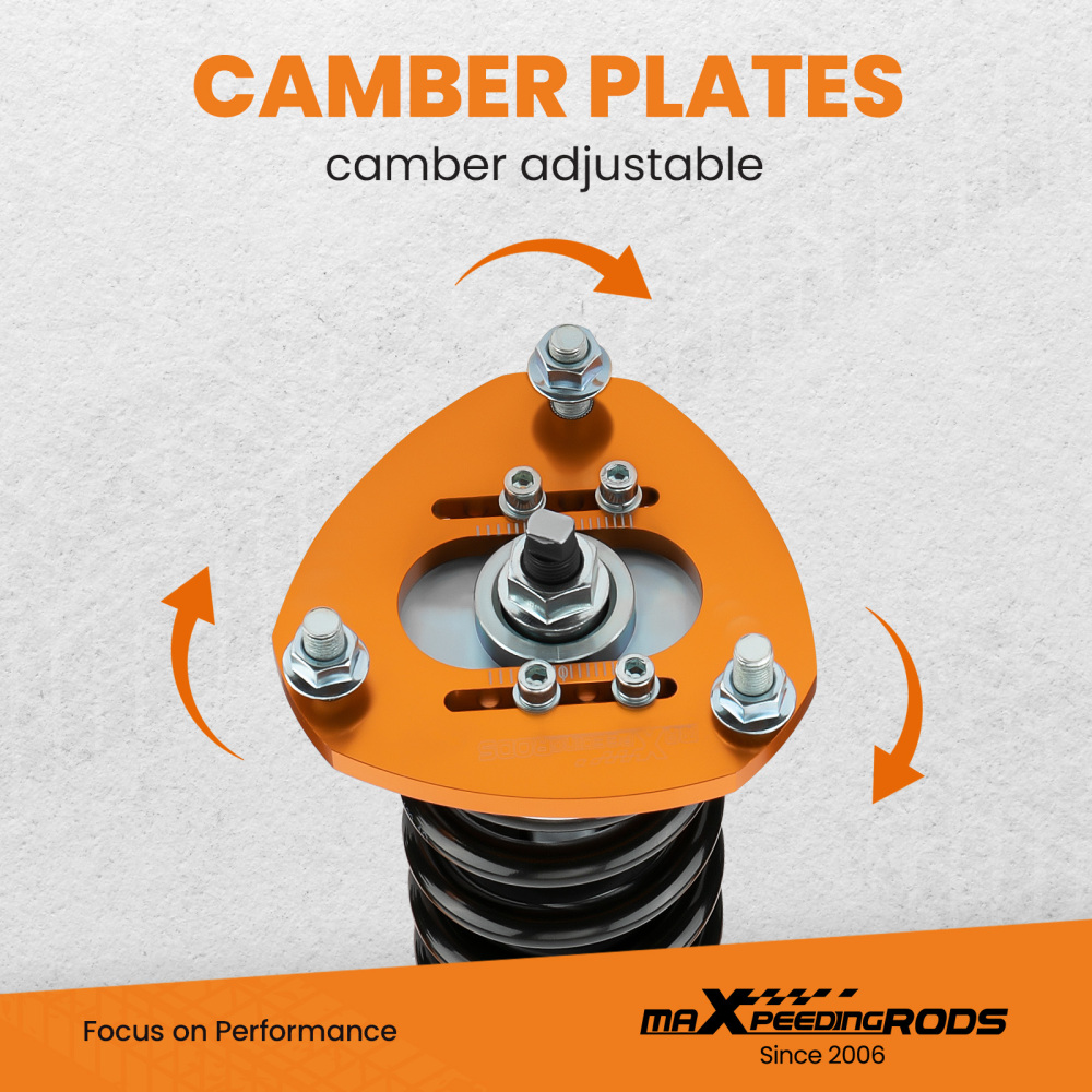 2007 - 2012 compatible for Dodge Caliber 2008 2009 compatible for SRT-4 Adjustable Height Suspension Kit Coilovers Lowering Kit