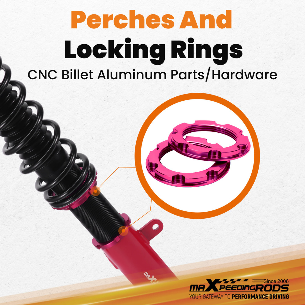 Proformance Coilovers Absorbers Lowering Spring Kit compatible for LEXUS ES350 2007 - 2009