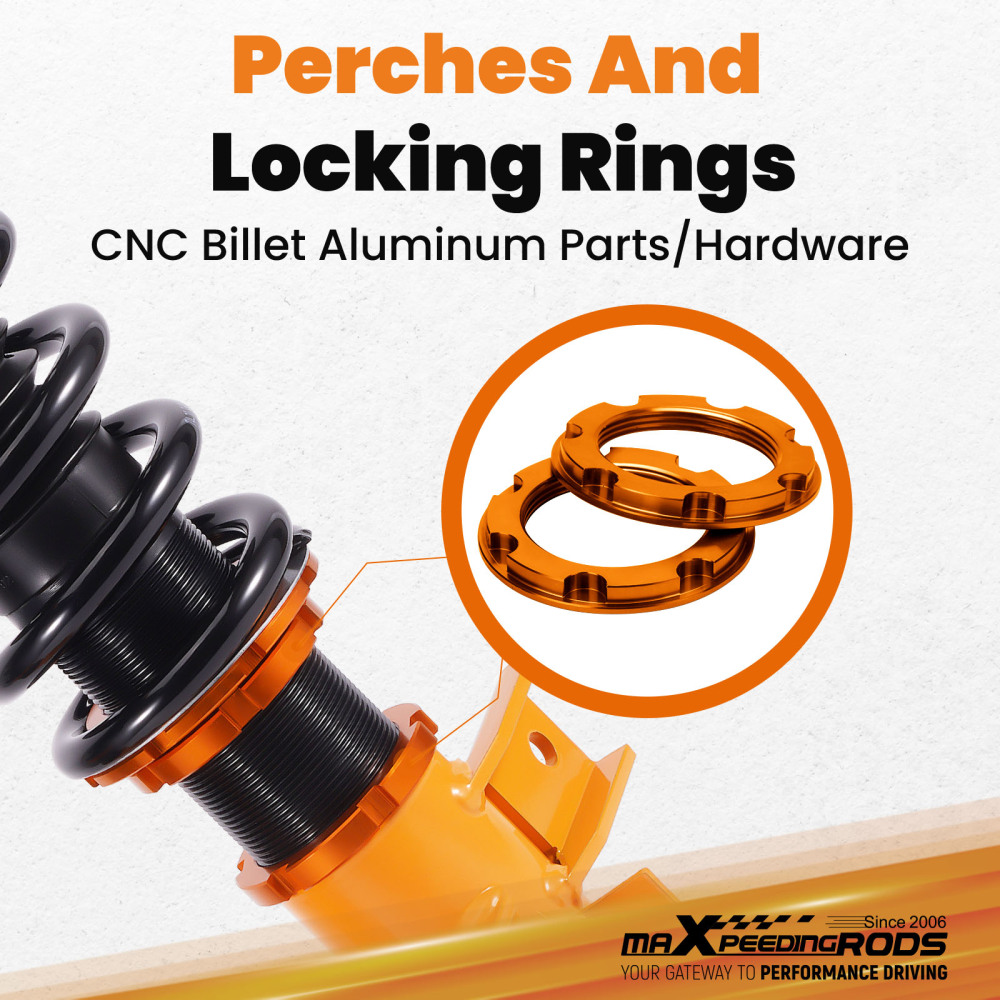 Coilovers/Suspensión roscada compatible para Chevrolet Camaro 2010-2015 Amortiguador