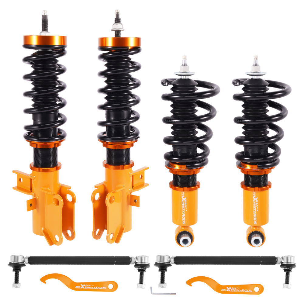 Coilovers 24 Way Damper Adjustable Suspension Kit compatible for Chevrolet Camaro 2010-2015