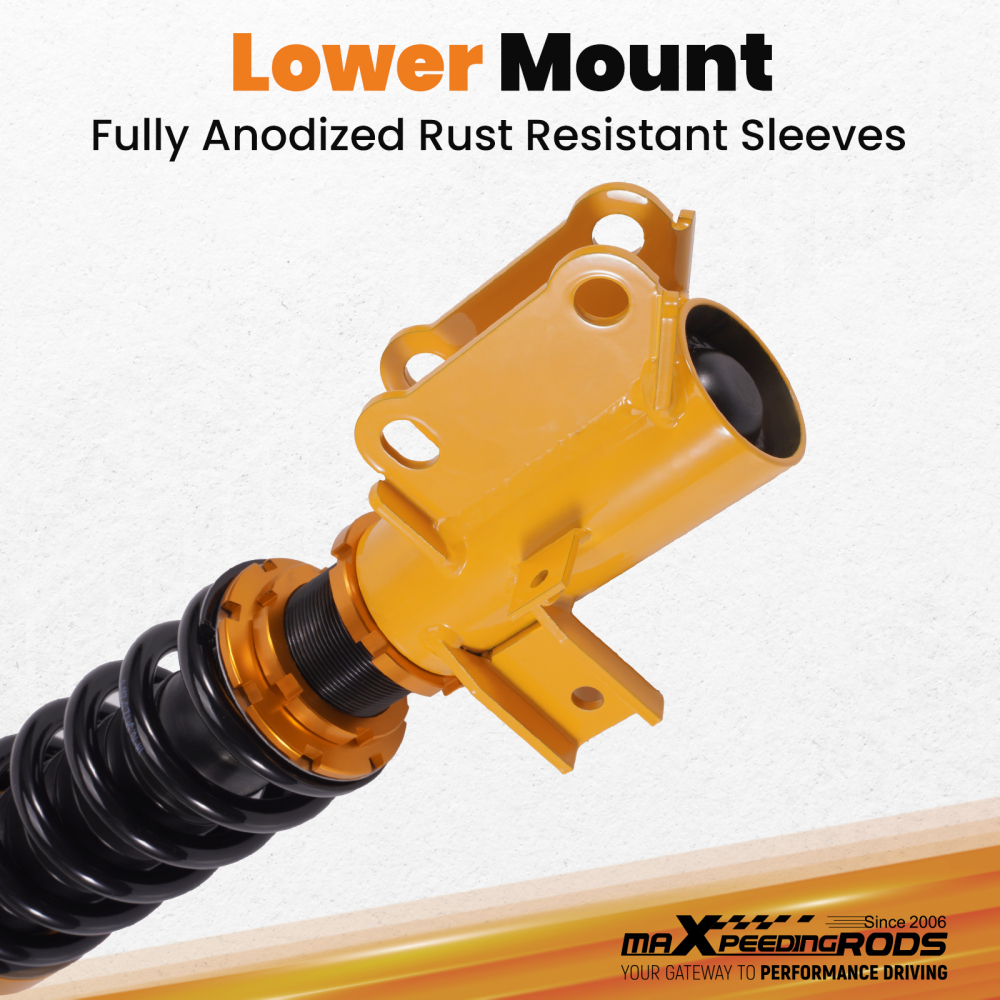 Coilover Kits compatible for Chevrolet Camaro 2010-15 Adj. Height Coil Springs Struts