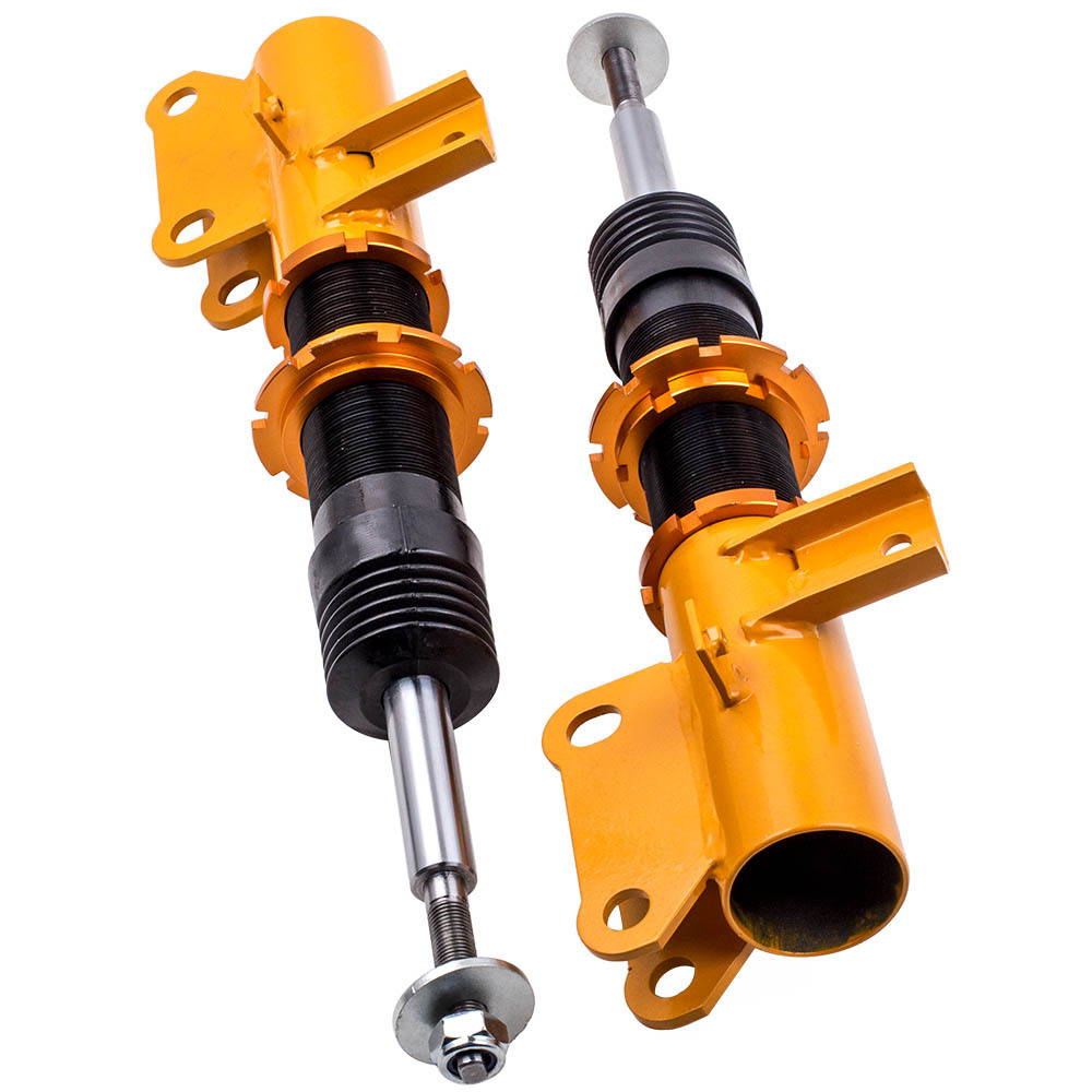 Compatible for Chevrolet Camaro 2010-2015 Adj. Height Shock Absorbers Complete CoiloversLowering Kit