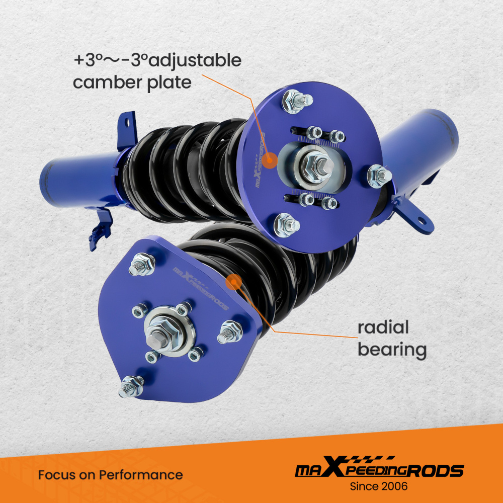 FrontRear Full Coilovers Lowering Kit compatible for Toyota Camry 92-01 Suspension