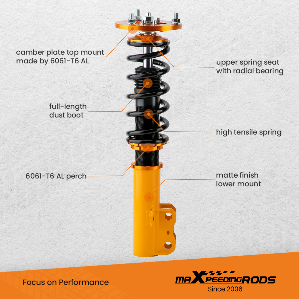 Coilover Suspensions compatible for Toyota Camry 1993-2002 XV20 2.2L 3.0L Adjustable Height