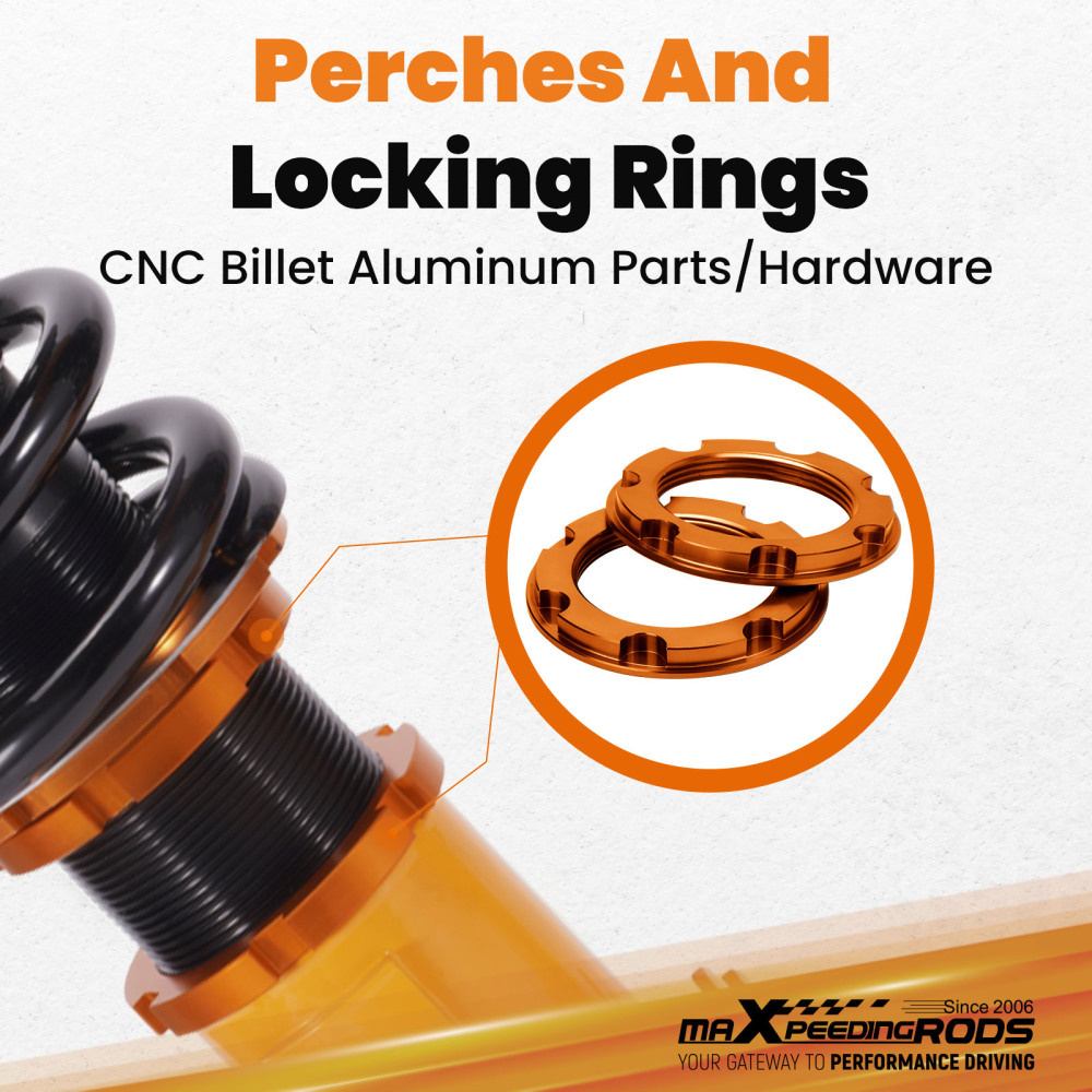 Coilover compatible for Toyota Camry 92-01 Coilovers Suspension 24 ways adjustable damper