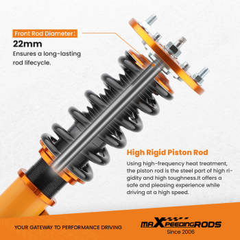 Maxpeedingrods Coilover Height Adjustable Set compatible for Toyota Camry Lexus Es300 92-01
