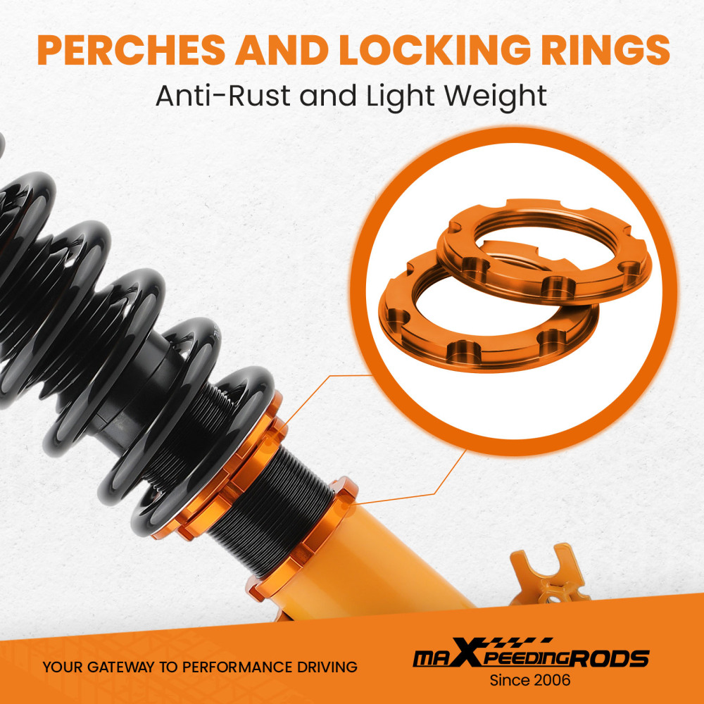 Maxpeedingrods Coilover Height Adjustable Set compatible for Toyota Camry Lexus Es300 92-01