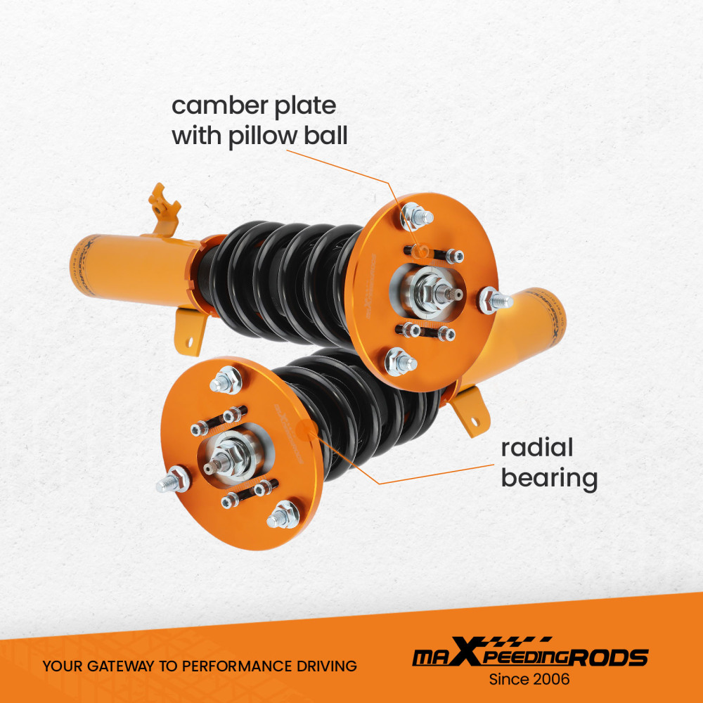 Maxpeedingrods Coilover Height Adjustable Set compatible for Toyota Camry Lexus Es300 92-01