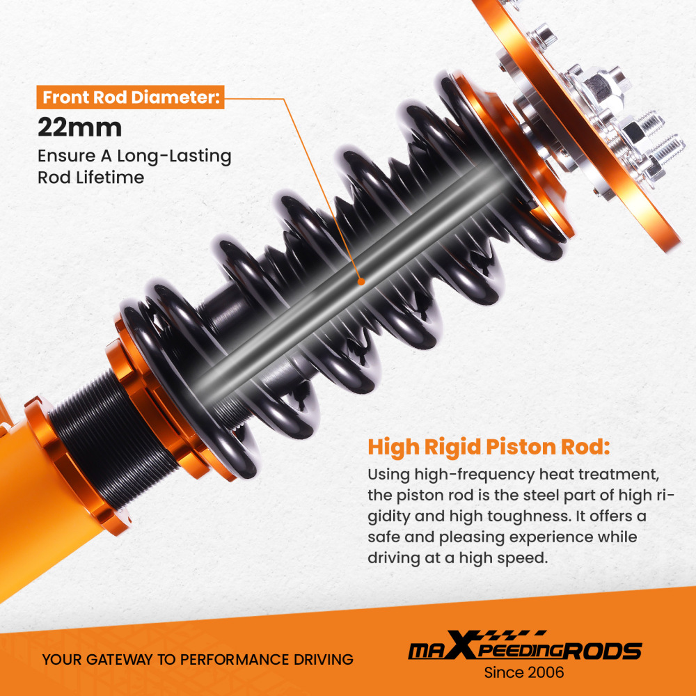 Coilovers Coil Kits compatible for Toyota Camry 1992-2001 compatible for LEXUS ES300 XV20 Adj. Height