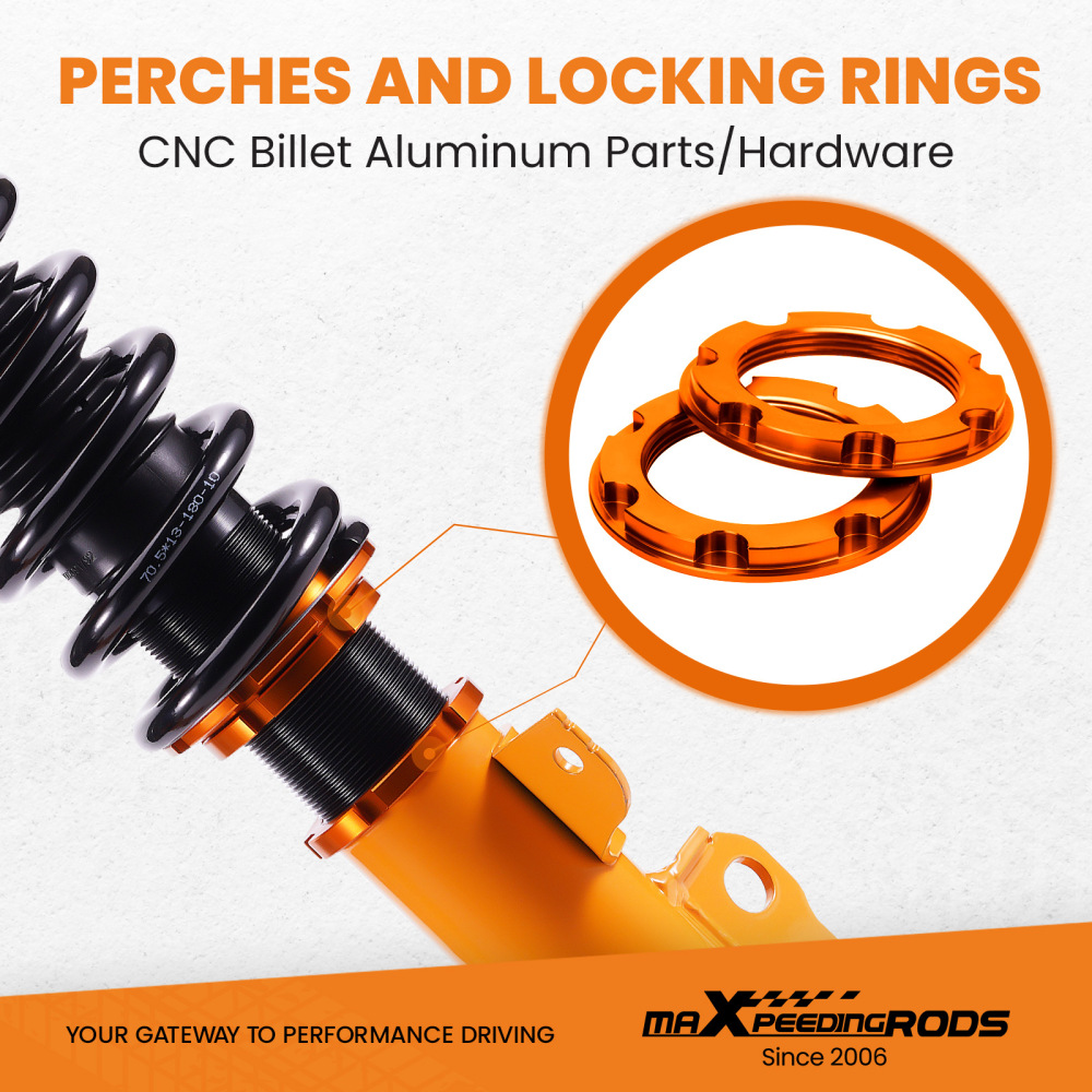 Compatible for Toyota Camry 1992-2001 Solara Avalon 1995-2003 Coilover Spring Shock StrutsLowering Kit