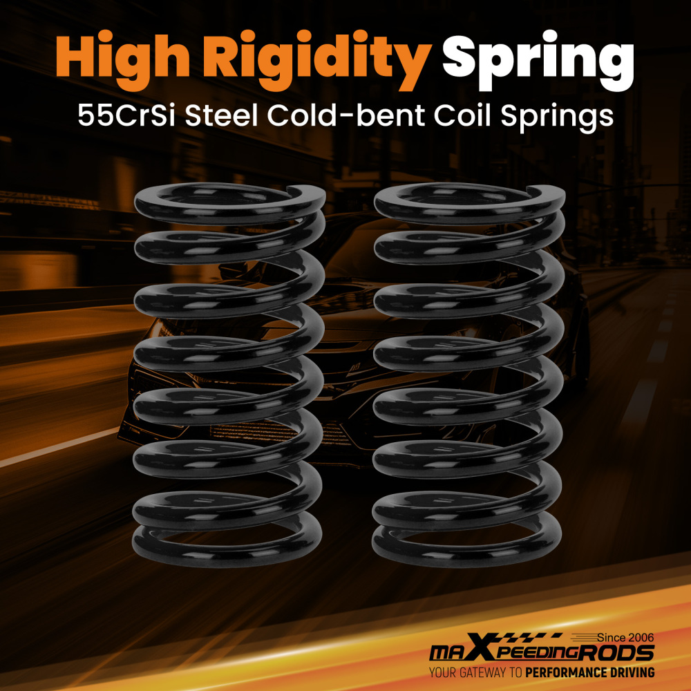 1992 - 2003 compatible for Lexus Compatible for Toyota Camry Coil Over Spring Adjustable Height Shock Absorbers Struts Grey 