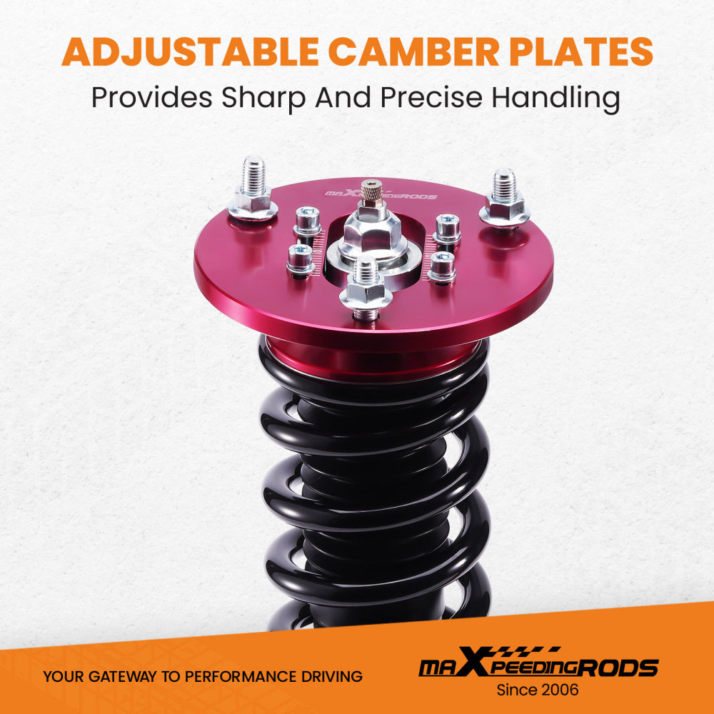 Compatible for Toyota Camry XV20 95-02 24 Steps Adjustable Damper Coilover Coilovers Struts Lowering Kit