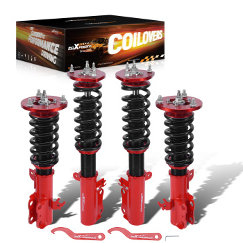 Compatible for Toyota Camry compatible for Lexus ES300 92-01 Racing Series Adjustable Height Suspension Coilovers Lowering Kit