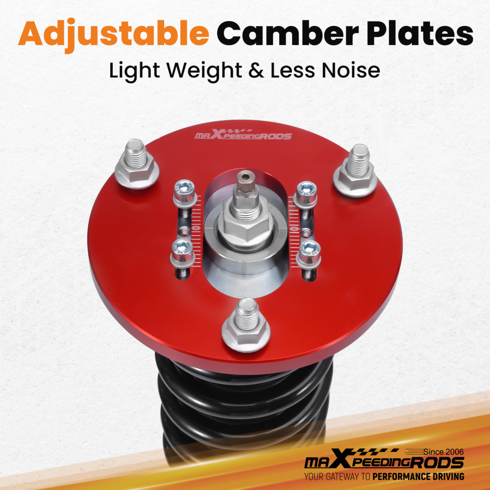 Compatible for Toyota Camry compatible for Lexus ES300 92-01 Racing Series Adjustable Height Suspension Coilovers Lowering Kit