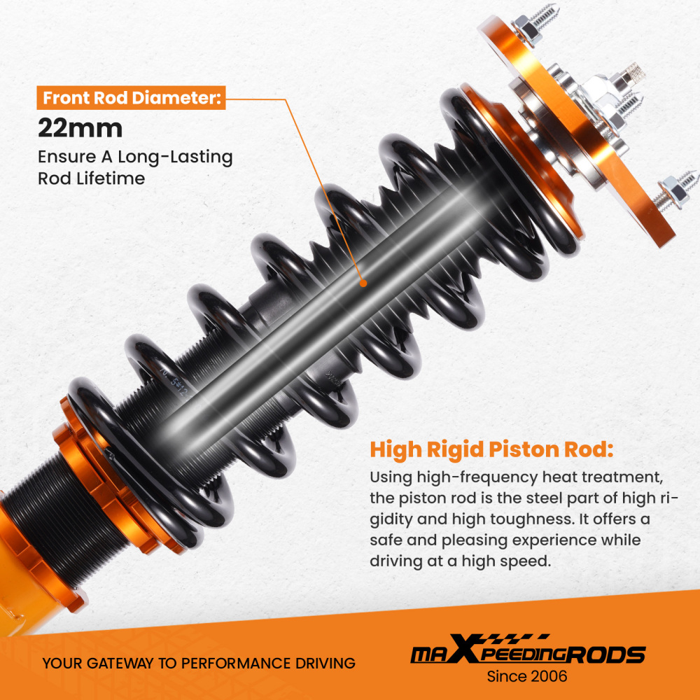 Racing Coilovers Suspension Kits Compatible for Toyota Camry (ACV30/MCV30) 2002-2006 lowering kit