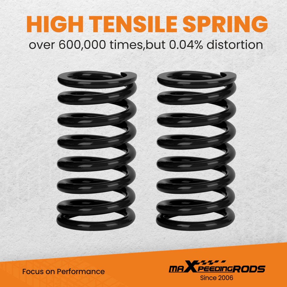 Pair Front Coilovers Adjustable Suspension Kit compatible for Toyota Celica 2000-2006