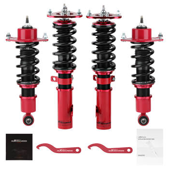 Compatible for Toyota Celica 00-06 Suspension Shock 24 Ways Damper adjustable Coilovers Lowering Kit