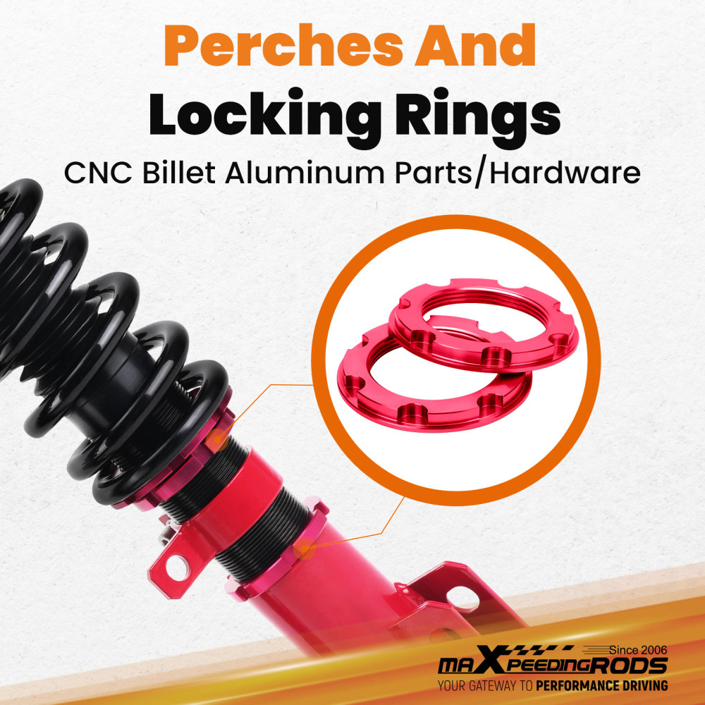 Complete Coilover Kits compatible for Toyota Celica 2000-2006 Coil Shock Strut Adj. Height lowering kit