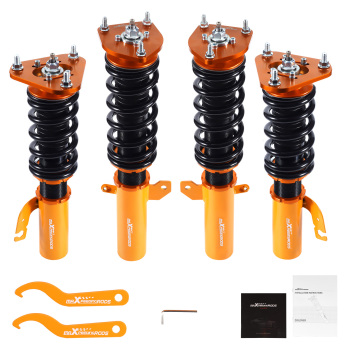 MaXpeedingrods Adjustable Damper Coilovers compatible for Toyota Celica GT 1990-1999 compatible for FWD