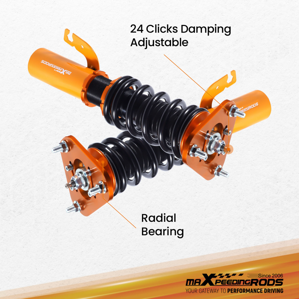 Compatible for Toyota Celica compatible for FWD 1990-1993 24 Steps Adj Damper Shock Tuning Coilovers KitsLowering Kit