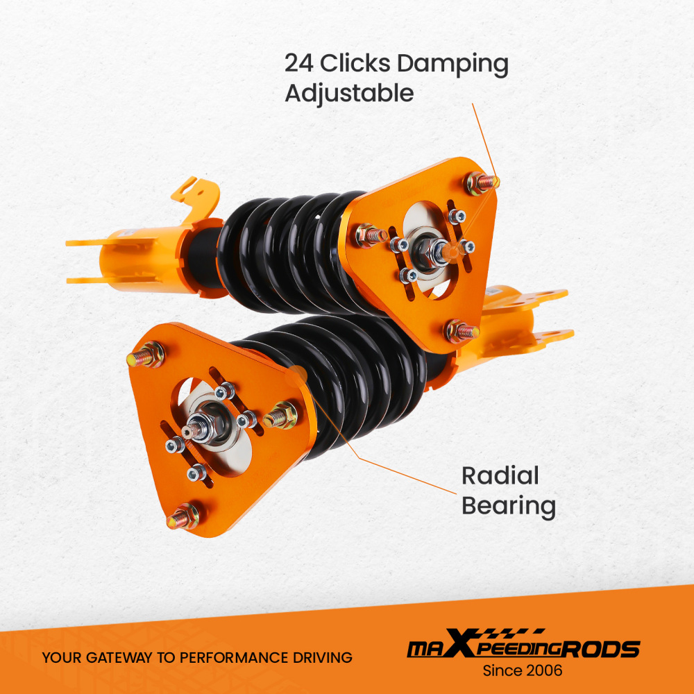 Lowering Shocks Coilovers Kits compatible for Toyota Celica compatible for FWD 90- 93 Adj. Height Struts