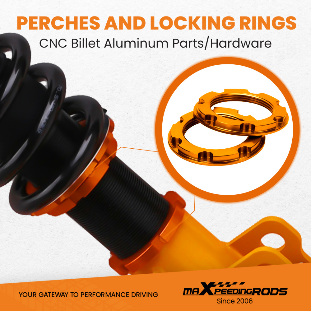 Lowering Shocks Coilovers Kits compatible for Toyota Celica compatible for FWD 90- 93 Adj. Height Struts