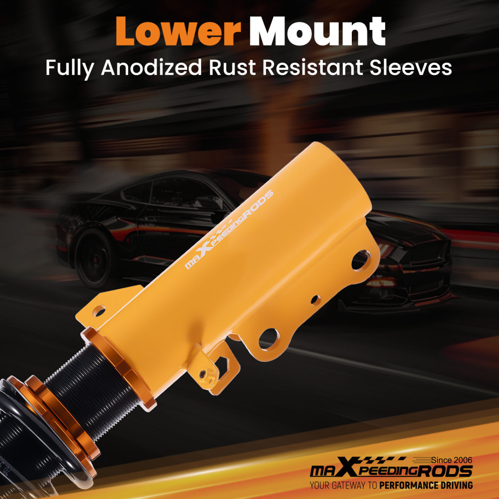 Kit ammortizzatori per auto Anteriore e Posteriore compatibile per Toyota Celica compatibile per FWD 91 92 93  Lowering Kit