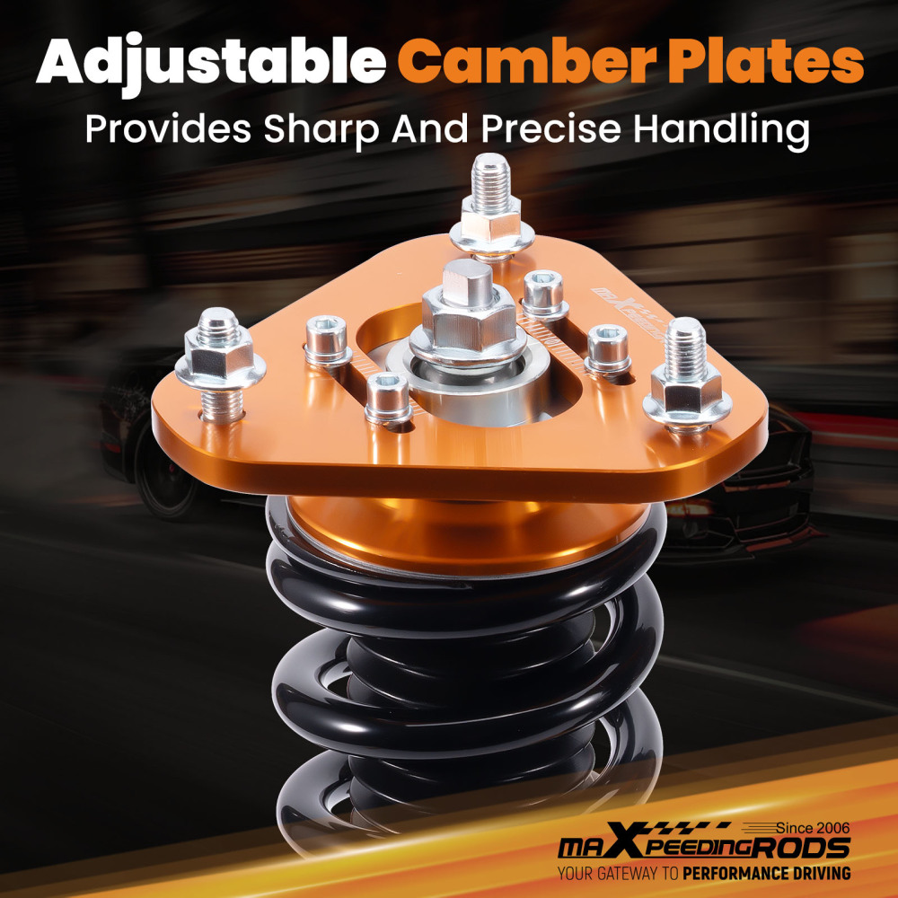 Kit ammortizzatori per auto Anteriore e Posteriore compatibile per Toyota Celica compatibile per FWD 91 92 93  Lowering Kit