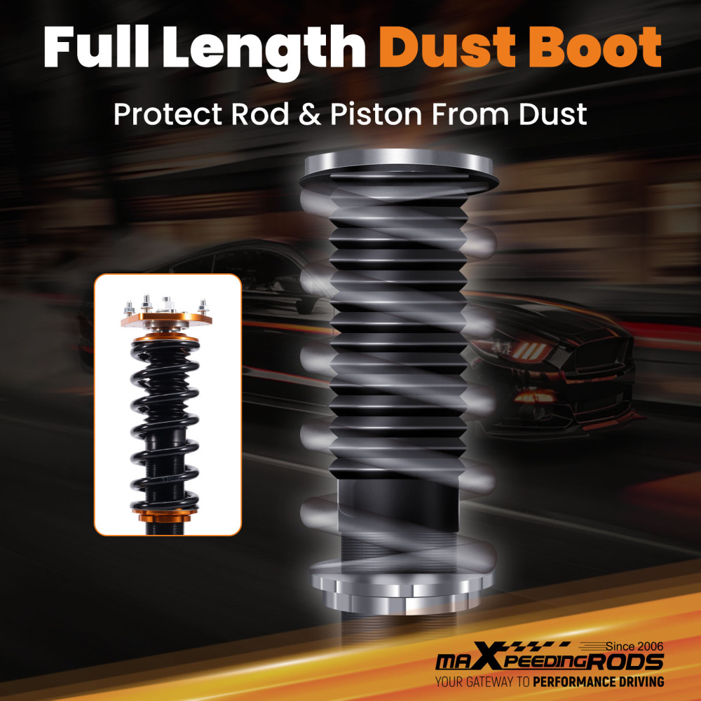 Racing Coilovers Kits compatible for Toyota Celica compatible for FWD 90 91 92 93 Adj. Height Shock Struts Lowering Kit