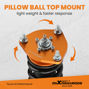 Compatible for Honda Civic EM2 2001 20-05 Coilovers Shock Absorber Set compatible for Honda Civic EM2 2001 20-05 Adjustable lowering kit