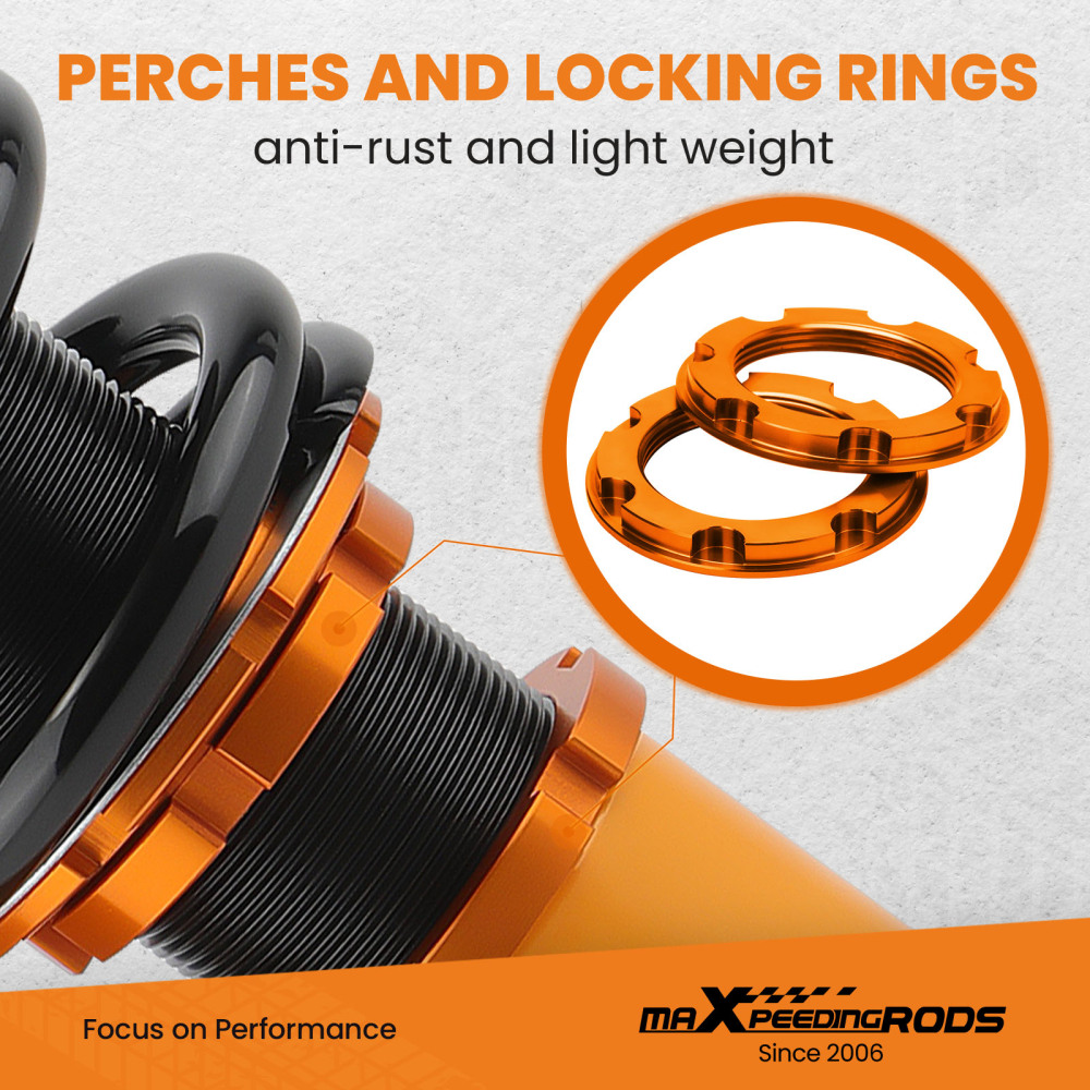 Compatible for Honda Civic EM2 2001 20-05 Coilovers Shock Absorber Set compatible for Honda Civic EM2 2001 20-05 Adjustable lowering kit