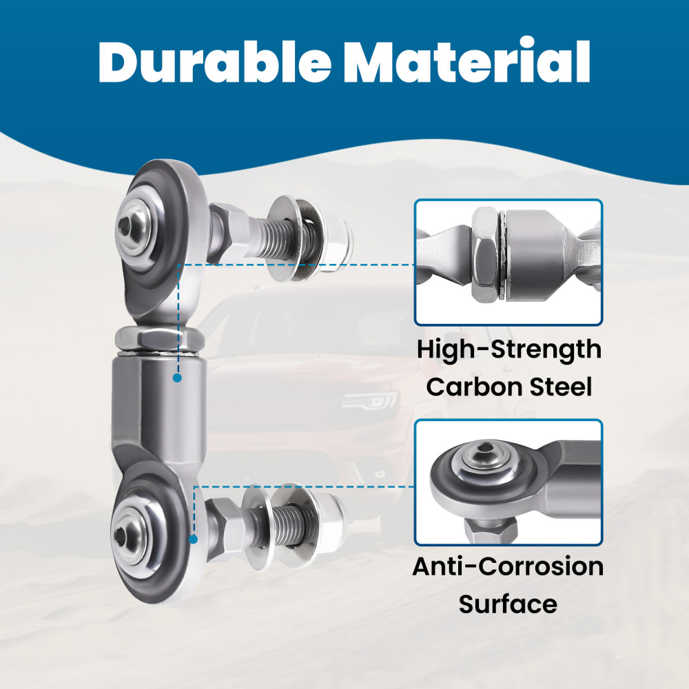 Full Coilovers Suspension Struts Kit + Sway Bar Link compatible for Honda Civic 2001-2005